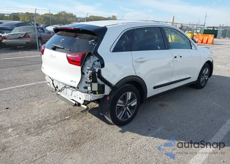 2022 Kia Niro Lxs из США, поврежденный, VIN KNDCB3LC3N5533193